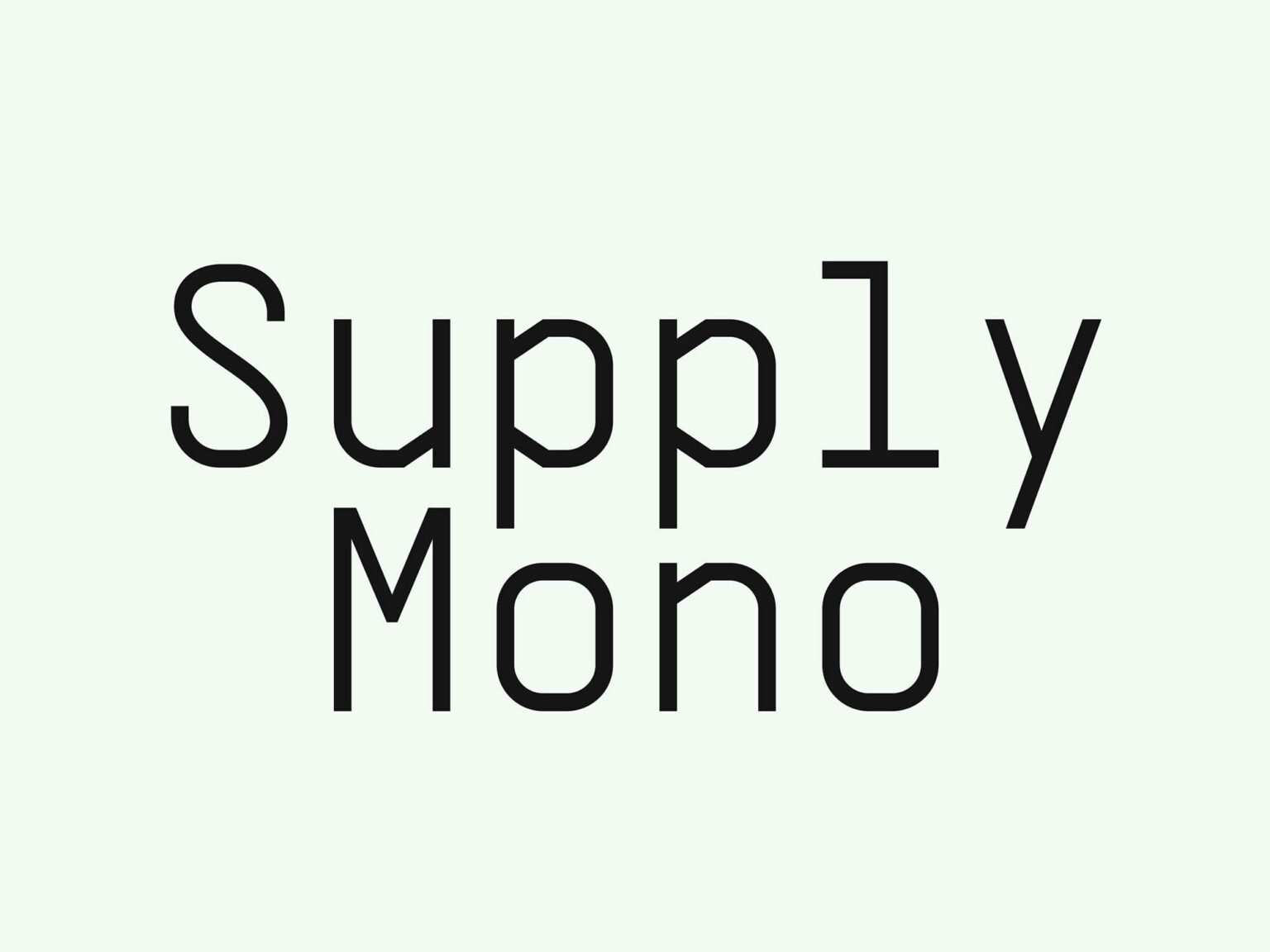Supply Mono Font Download Free Resource supply-mono-font-download-free-resource
