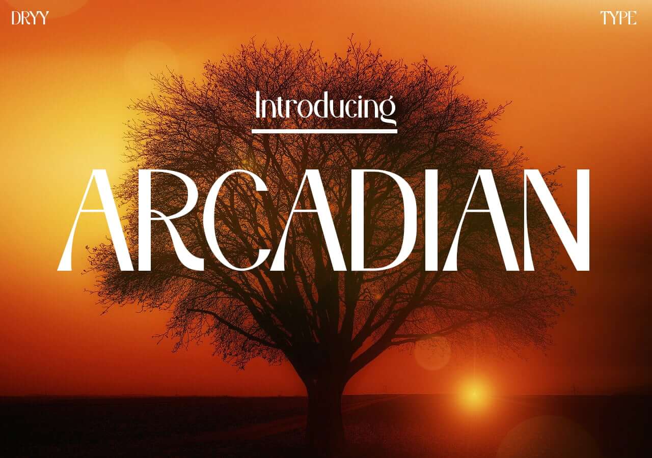 Arcadian Font