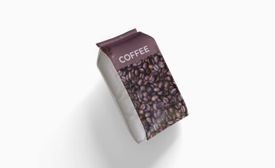 Coffee Pouch Packaging Mockup Download Free Resource