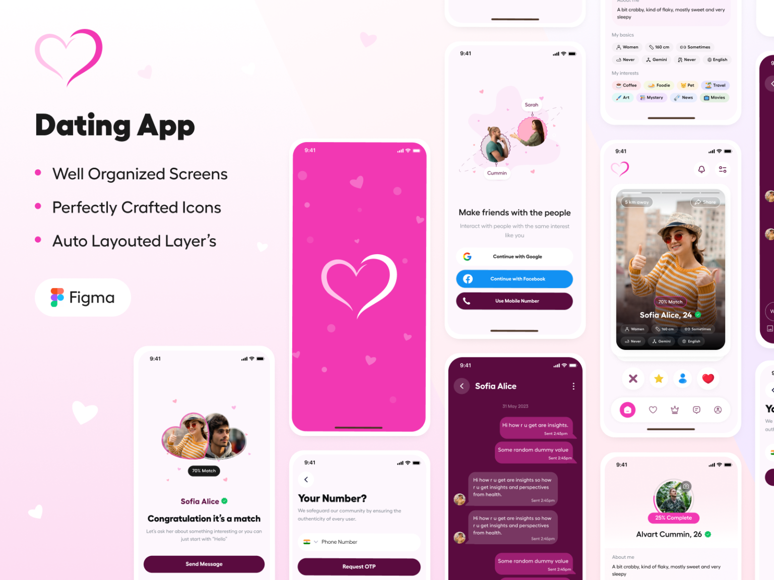 Exquisitely Designed Dating App Download Free Resource