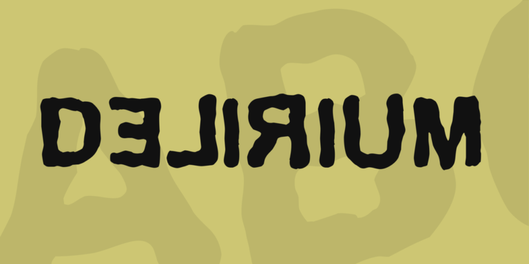 Delirium Font - Download Free Resource