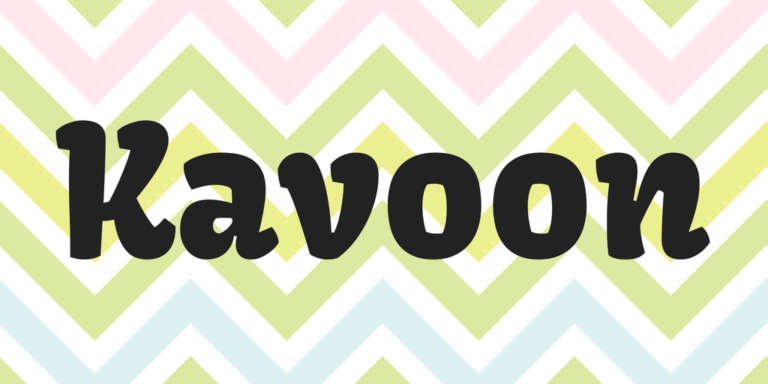 Kavoon Font - Download Free Resource