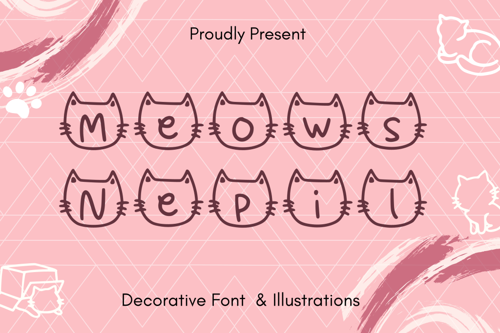 Meows Nepil Font - Download Free Resource