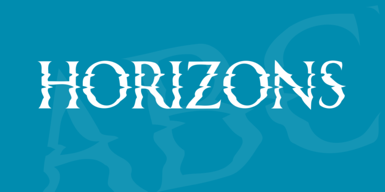 Horizons Font - Download Free Resource