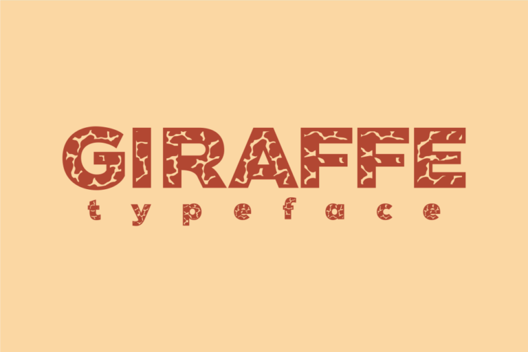 Giraffe Font - Download Free Resource