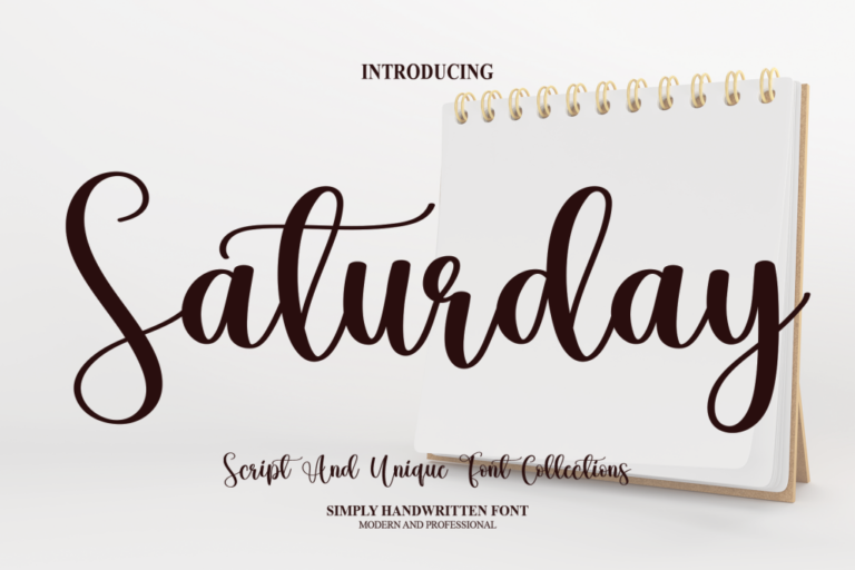 Saturday Font - Download Free Resource