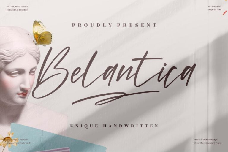 Belantica Font Family - Download Free Resource