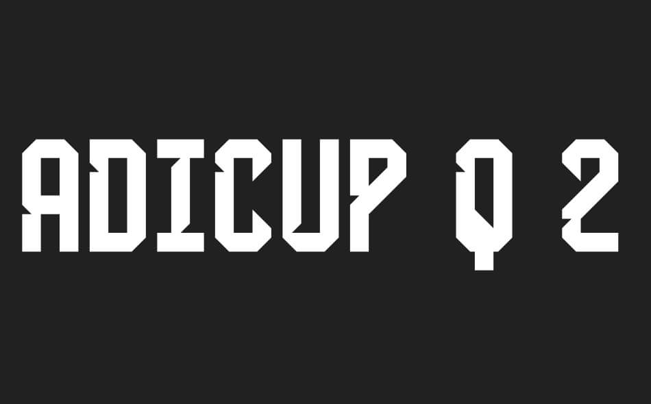 adicup q 2022 font